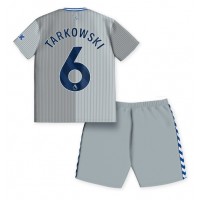 Everton James Tarkowski #6 Tredje trøje Børn 2023-24 Kortærmet (+ Korte bukser)